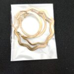Elegant Textured Hoop Earrings for Women