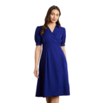 Symbol Premium Women's Fit & Flare Wrap Dress